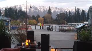 Sunfire restaurant lake front Queenstown,  recommend the salmon, carrot cake desert, great service