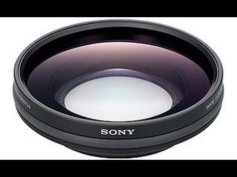 Lens Review: Sony VCL-HG0730A x0.7 Wide Conversion Lens - YouTube