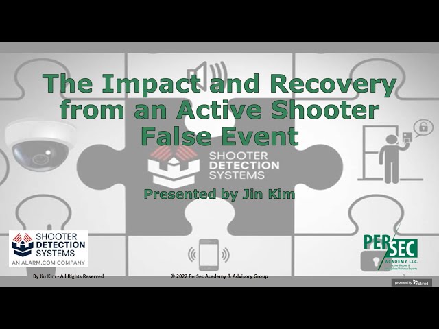 Active Shooter False Alarm: What your Organization Can and Can't Control