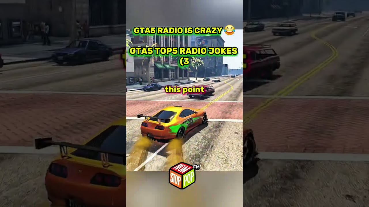 GTA5 RADIO IS CRAZY 😂 TOP5 RADIO JOKES