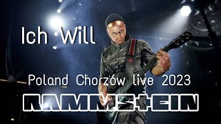 Rammstein -  Ich will live 2023 Poland Chorzów
