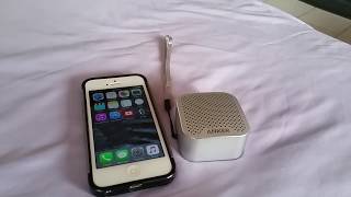 How to pair Soundcore Nano speaker to Iphone 5