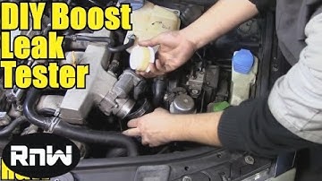 How to Make a DIY Boost Leak Tester - Also Tips on Finding Boost Leaks