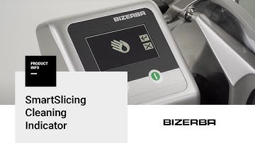 Easy, timed cleaning: SmarterSlicing cleaning indicator