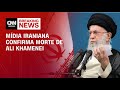 Mídia iraniana confirma morte de Ali Khamenei em ataque dos EUA e Israel | CNN PRIME TIME