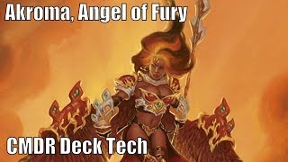 Shanes Akroma, Angel Of Fury Cmdr Deck Edh Commander Magic The Gathering
