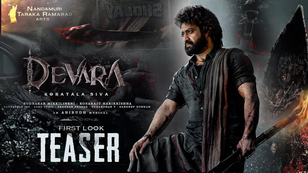 Devara First Look Teaser JR NTR Koratala Siva Devara Teaser Devara First Look Teaser JR NTR Koratala Siva Devara Teaser