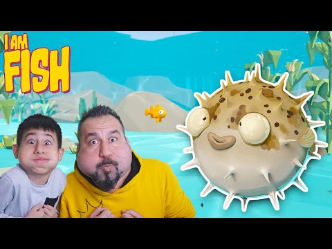 KOMİK DİKENLİ BALON BALIĞI OLDUK! | I AM FISH 6. BÖLÜM