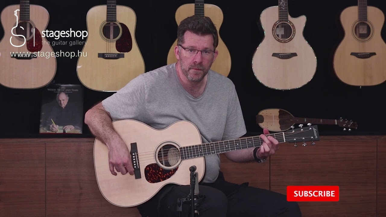Larrivée OM-40R Legacy acoustic guitar demo by Stageshop