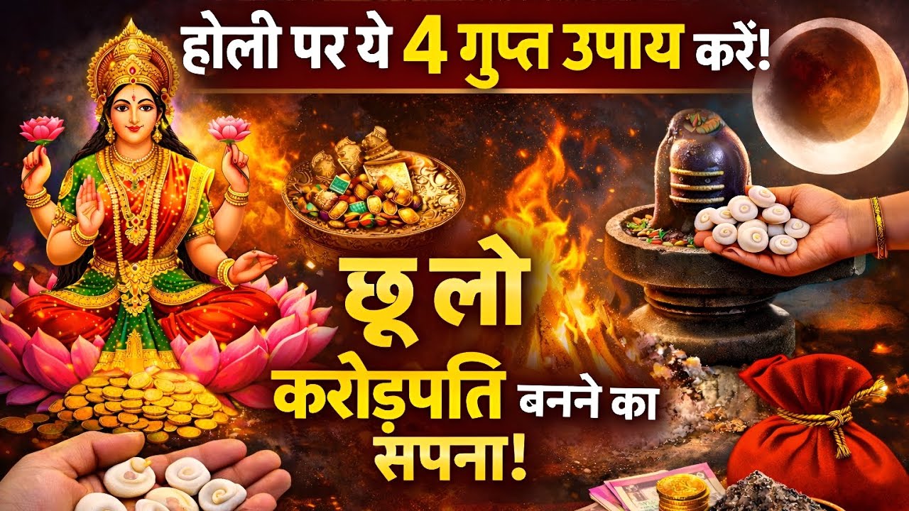 होली की रात ये एक काम कर लिया तो धन की बारिश होगी!#motivation #viral 