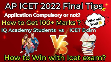 ap icet 2022 last minute tips | how to attempt ap icet exam | how to get rank below 1000 in ap icet|