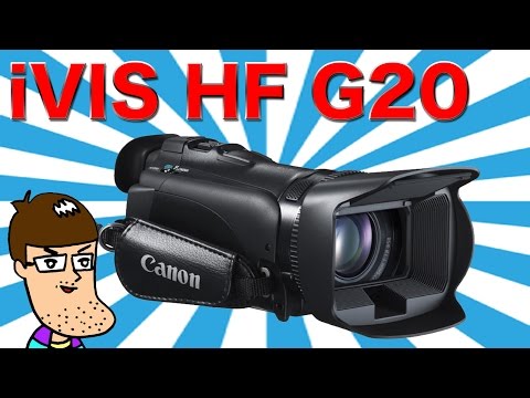 Unboxing the iVIS HF G20 and testing the image quality