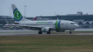 Transavia, Boeing 737-7K2 departure from RIX to AMS | aircraft PH-XRY | flight HV5164 Transavia, Boeing 737-7K2 departure from RIX to AMS | aircraft PH-XRY | flight HV5164