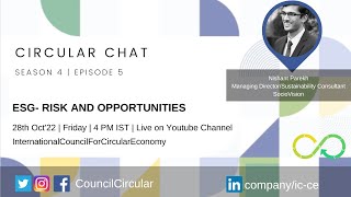 Circular Chat: Season 4 | Episode 5: ESG- Risk and Opportunities