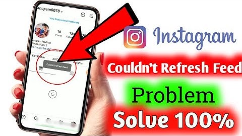 How To Fix Instagram Couldn