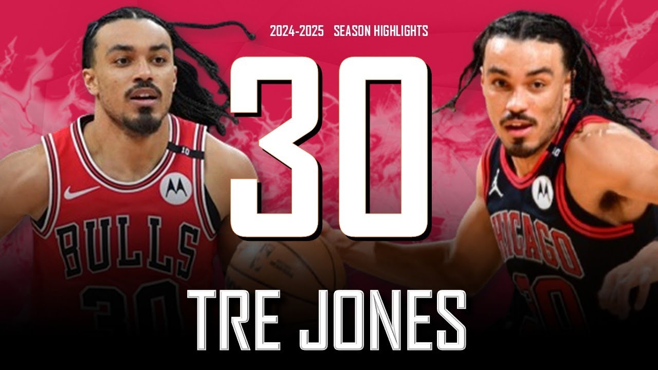 Tre Jones || 2024-2025 Chicago Bulls Highlights