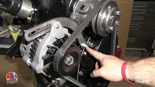 Alternator Mounting and Install - Willys CJ-2A