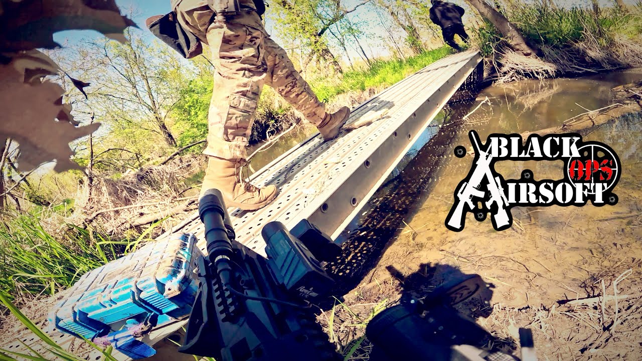 Airsoft Gameplay | Search and Destroy the Bridge