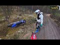 YAMAHA YZF250 / YAMAHA WR250F / FOREST RIDE / ENDURO FAIL / ЛАЙТОВАЯ ПОЕЗДКА ПО ЛЕСУ / 🌨️⛄️
