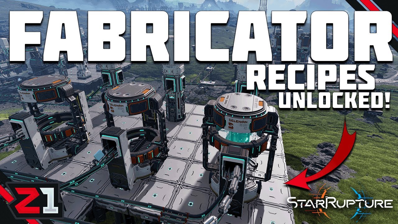 Unlocking ALL The Fabricator Recipes And Producing It ALL! StarRupture [E7]