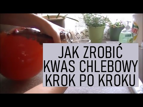 Wideo: Jak Zrobić Kwas Chlebowy Z Brzeczki