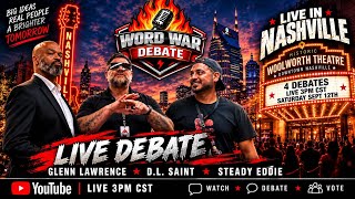 🎙️ Glenn Lawrence Presents: Behind the Scenes of Word Wars Debate 2