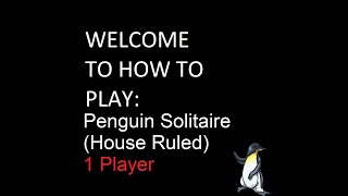 How to play Penguin Solitaire House Ruled #solitaire screenshot 5