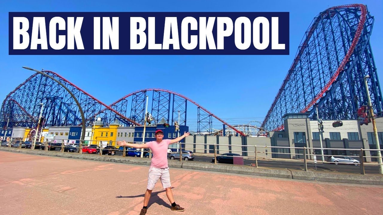 Back In Blackpool! Pleasure Beach Ride Testing, Perimeter Walk & Updates
