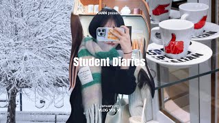 개강이 믿기지 않는 약대생 VLOG🙄 캐나다에도 포토이즘이랑 고구마피자 있다, Student Diaries Vol. 6