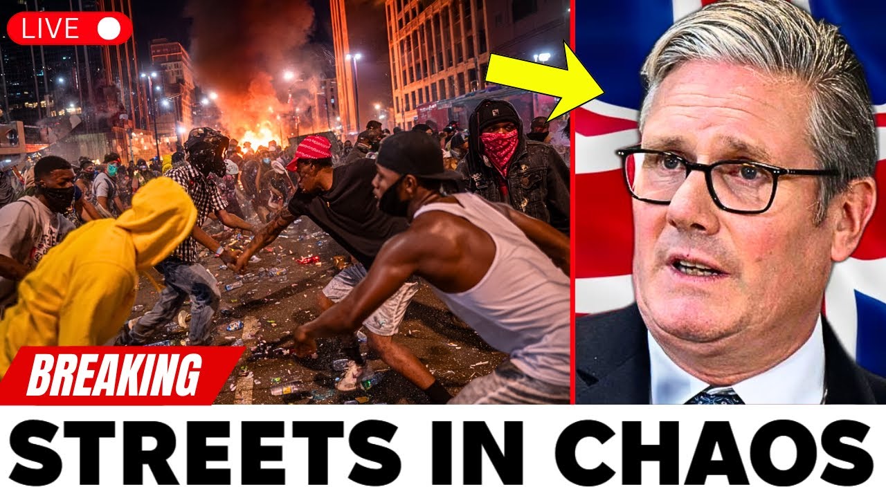 1 MIN AGO: Motorists CLASH with Police as LONDON Descends into RIOTS Over Fuel Price Hike | News UK