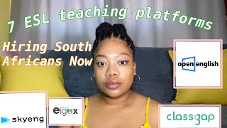 7 ESL Online Teaching Platforms | Hiring SA | *no qualification* screenshot 2