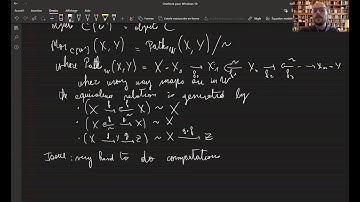 Homotopy II: Homotopy category, left and right homotopies (3/12)
