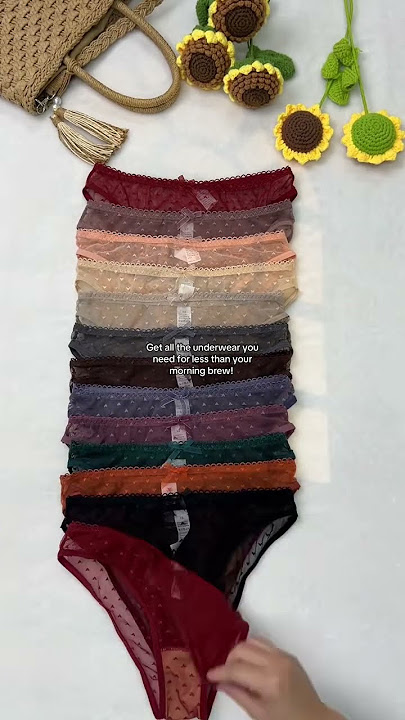 Affordable Underwear Collection: Stylish and Budget-Friendly Panties!#AffordableFashion