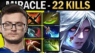 Drow Ranger Dota Gameplay Miracle with 22 Kills and SNY