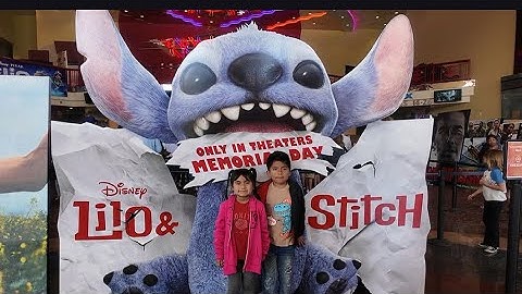 Fui a ver la película de Lilo & stitch #liloandstitch2025