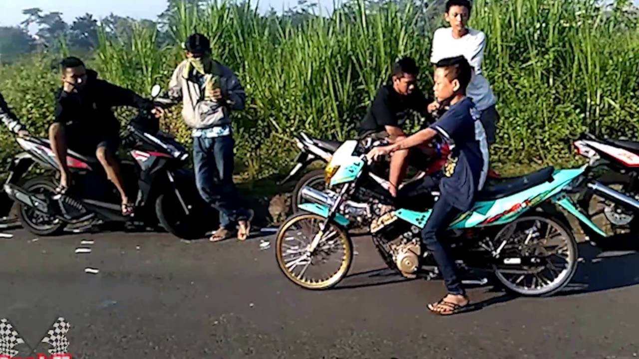 Drag Suzuki Fu Vs Fu Bubar Ada Polisi YouTube