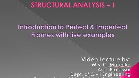 Introduction to Perfect & Imperfect Frames