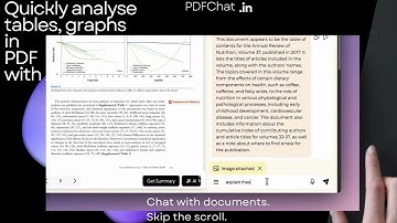 PDFChat: AI like ChatPDF but smarter for your PDF files