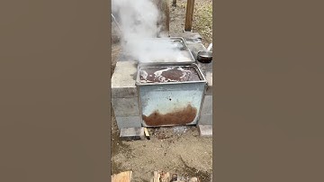 Making Maine Maple Syrup With Friends! #maine #maplesyrup #community #neighborhood #sweet #friends