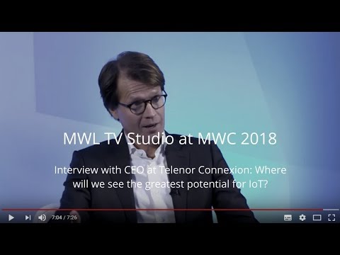 Mobile World Live: Interview Mats Lundquist, CEO Telenor Connexion