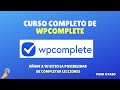 WPCOMPLETE - Plugin para Academias Online - LMS WordPress