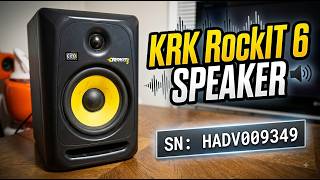 KRK RockIT 6 Speaker SN: HADV009349