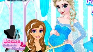 Jogue Elsa de Frozen grávida e seu amado Jack, um jogo de Bebê