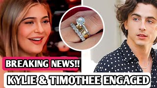 Kylie Jenner and Timothée Chalamet Put Split Rumours to Bed with diamond engagement ring