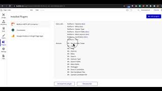 How to store the credentials and token securely in Bubble