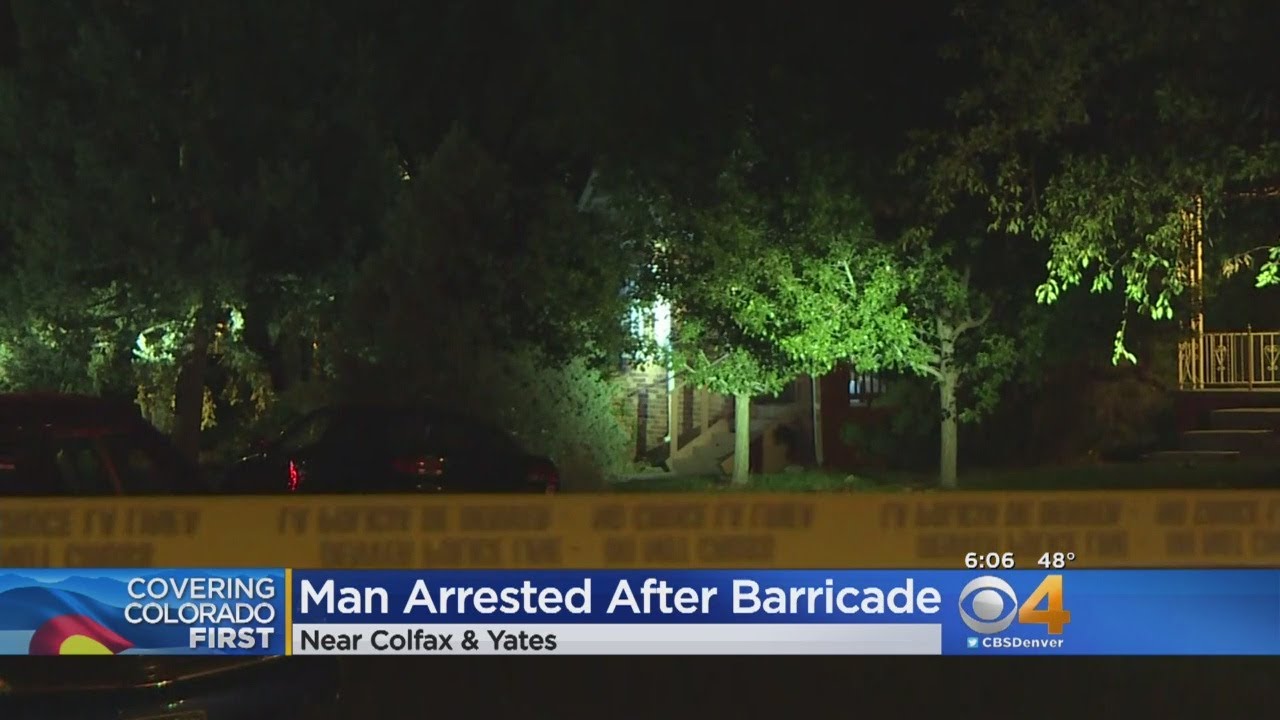 Man Arrested After Standoff With Police - YouTube