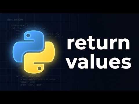 Python return Statement Explained | Python Course Module 4, Topic 4