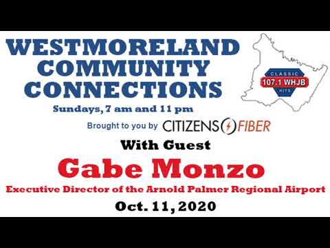 Westmoreland Community Connections: Gabe Monzo (10-11-20)