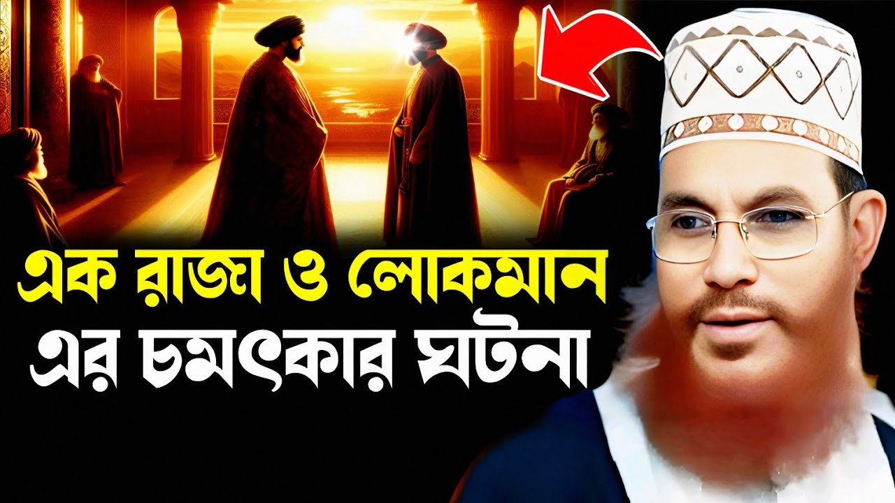 রাজা ও লোকমানের শিক্ষানীয় ঘটনা আমাদের জন্য | delwar hossain saidi | saidi lecture saidi waz mahfil