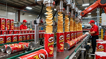 Inside the Pringles Factory: From Raw Potatoes to Perfect Chips (Full Process)